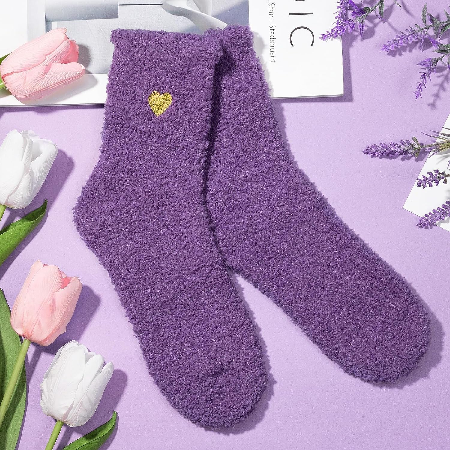 Birthday Gifts for Women Self Care Get Well Soon Gifts, Lavender Relaxing Spa Bath Gift Basket Care Package W/ Flannel Blanket 40 OZ Tumbler, Valentines Day Gift for Her Wife Girlfriend Mom Grandma