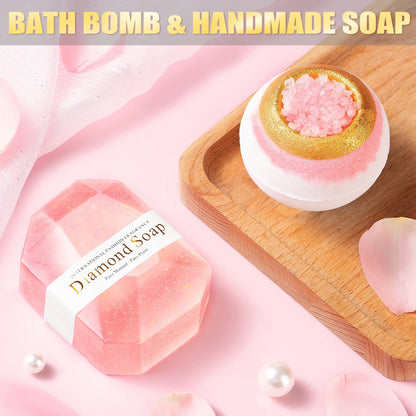 Gifts for Women, Presents for Mother'S Day, Wife, Girlfriend, Sister, Birthday Gift, Christmas, and Valentine'S Day Gift- 11 PCS Gift Basket Set Pink