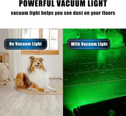 Rechargeable Vacuum Dust Detection LED Light Attachment 