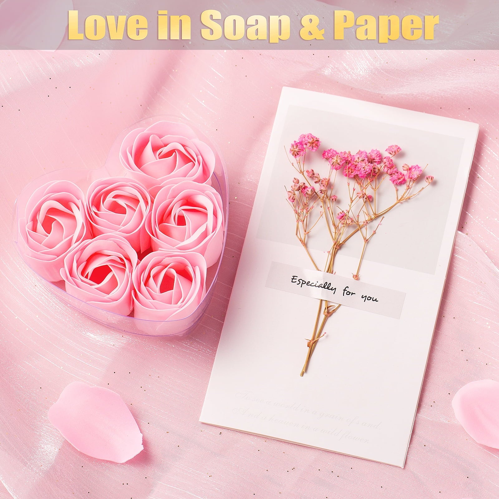 Gifts for Women, Presents for Mother'S Day, Wife, Girlfriend, Sister, Birthday Gift, Christmas, and Valentine'S Day Gift- 11 PCS Gift Basket Set Pink